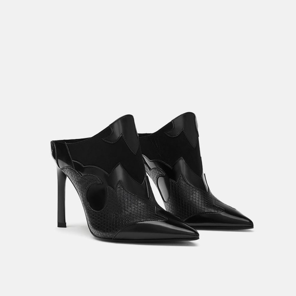 ZARA Cowboy Mule - Picture 2 of 8